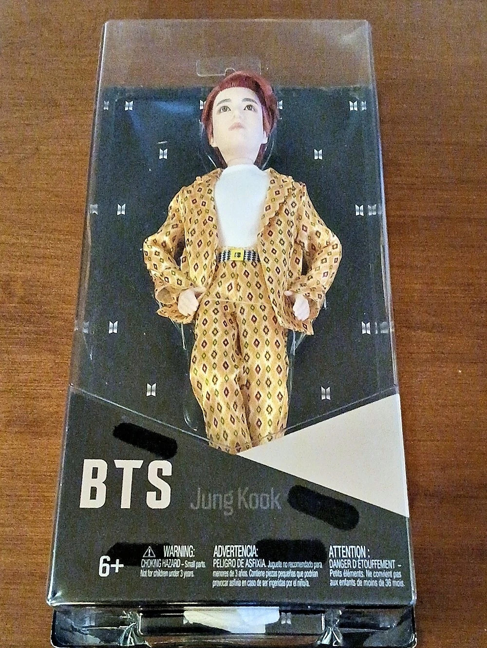 2019 Mattel Jung Kook BTS Fashion Doll NWT Yellow Outfit